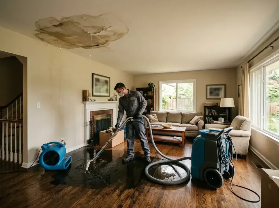 attic-pipe-burst-ceiling-drip-008 — frequently asked questions, Water Damage Restoration & Carpet Care in Mount Vernon, OH